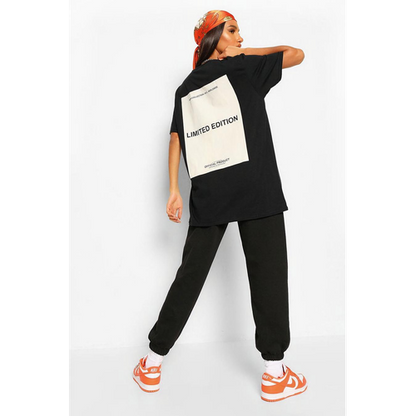 Oversized Limited Edition Short Sleeves T Shirt Top