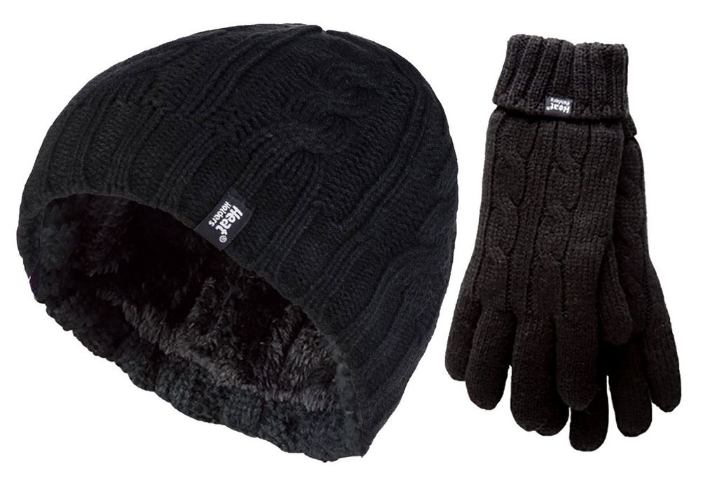 Heat Holders Hat & Gloves Set
