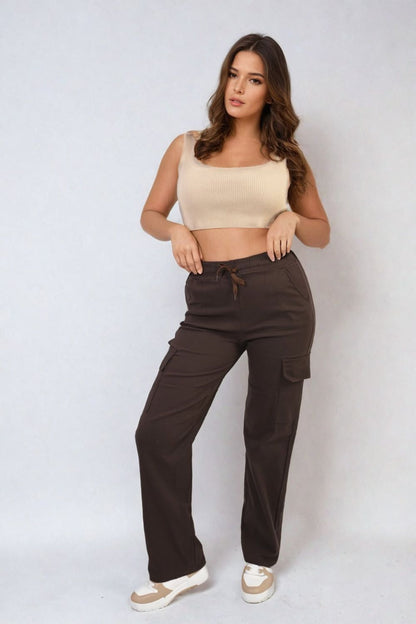 Florence Cargo Pocket Trousers