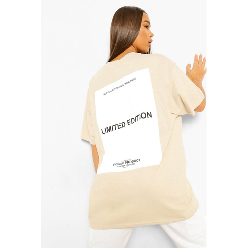 Oversized Limited Edition Short Sleeves T Shirt Top